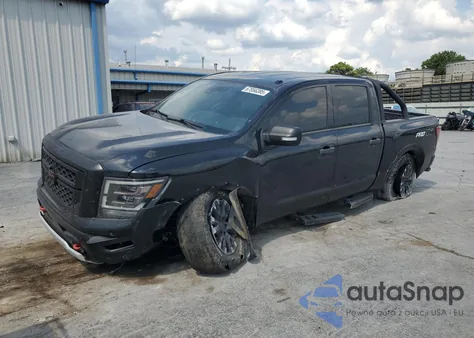 2020 Nissan Titan Sv из США, поврежденный, VIN 1N6AA1ED5LN507838